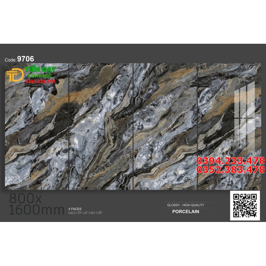 Đá Granite Vâm Cẩm Thạch TaSa 80x160 Lát Nền 