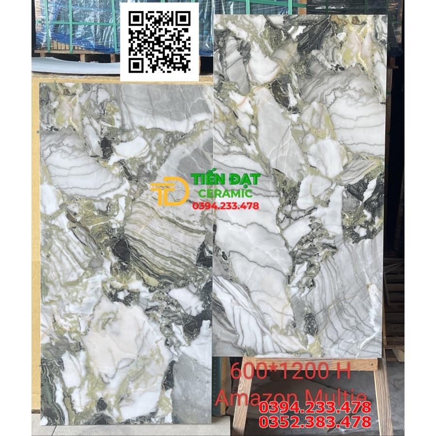Đá Marble Amazon Multie 60x120 Vân Giả Đá Ốp Lát