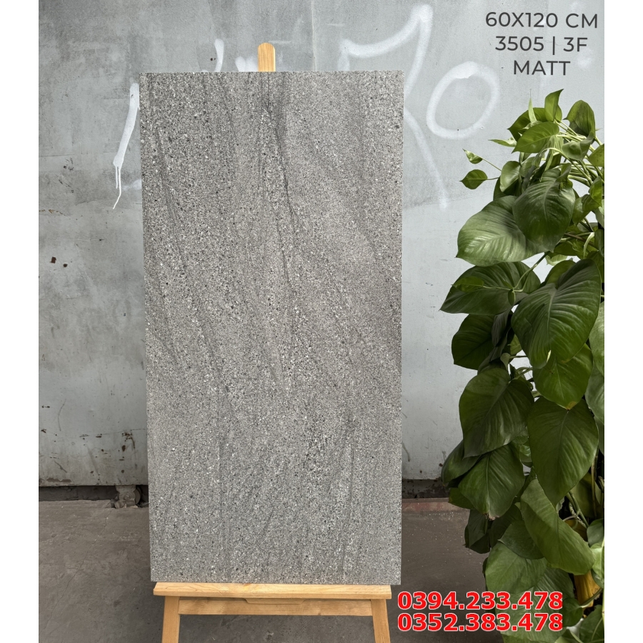 Đá Mờ Cao Cấp 60x120 Lát Tầng Hầm Nhà Xe 