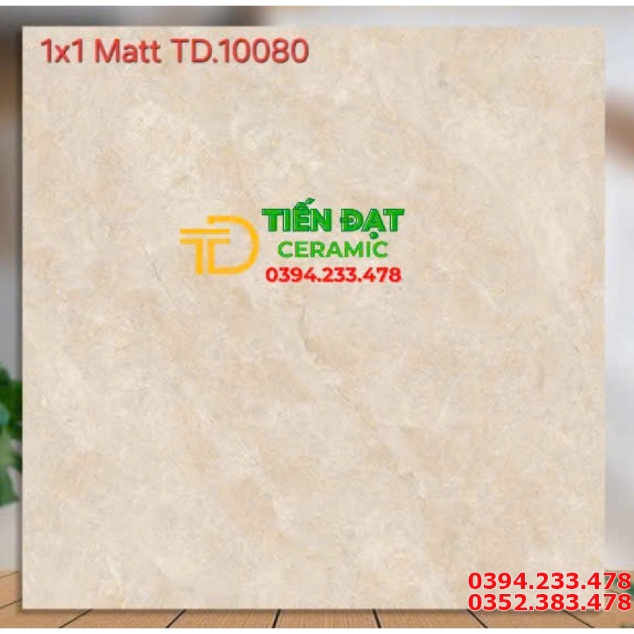 Đá Mờ Khổ Lớn 100x100 Catalan Vân Vàng Kem Ốp Lát