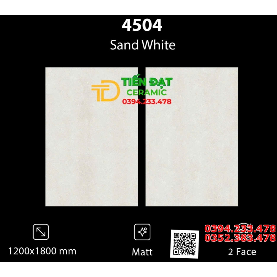 Gạch Khổ Lớn 120x180 Đá Mờ Ốp Lát Nhà Hàng Cao Cấp