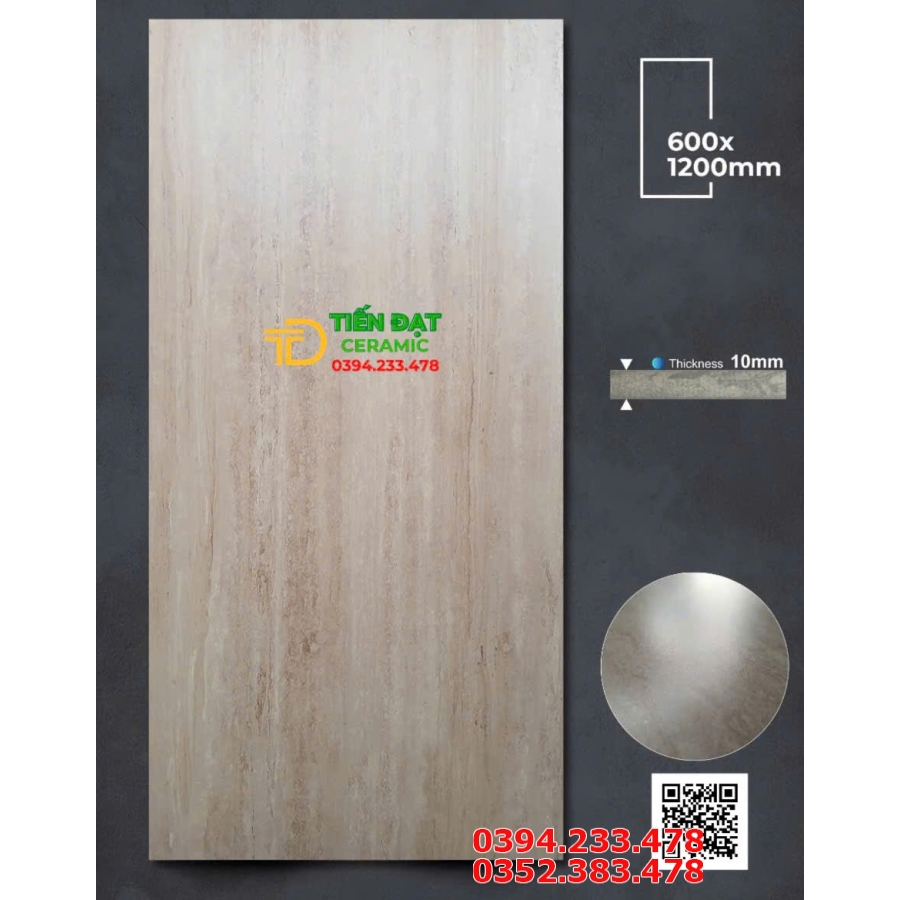 Đá Mờ Mịn Apodio Cao Cấp 60x120 Giả Gỗ Mẫu Mới