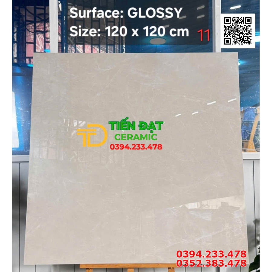 Gạch Bóng Kiếng 120x120 Ốp Tường Giá Rẻ HCM