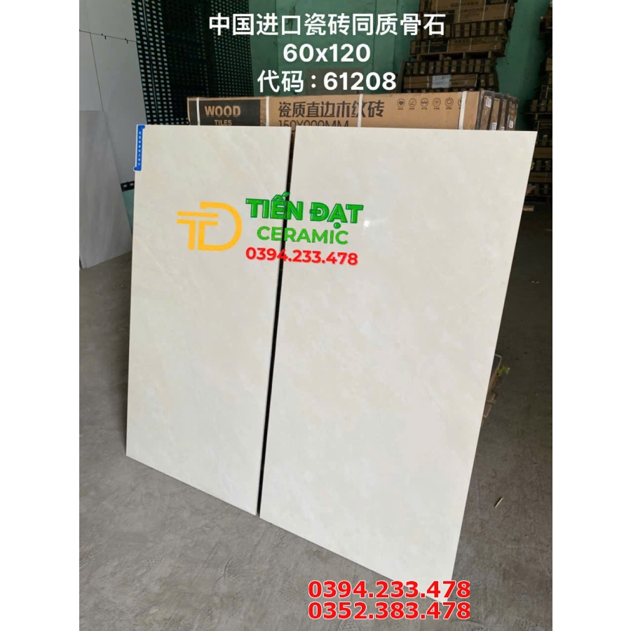 Gạch Đồng Chất 60x120 Nhập Khẩu TQ Bóng Kính Vi Tinh