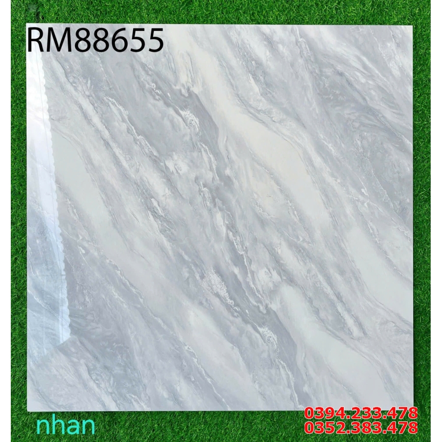 Gạch Bóng Kiếng 80x80 Vân Giả Đá Mẫu Mới