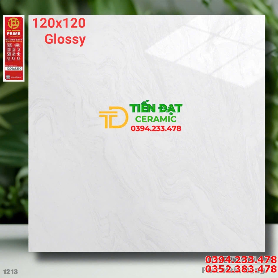 Gạch Bóng Kiếng Kim Cương 120x120 Cao Cấp Prime Tại Quận 7