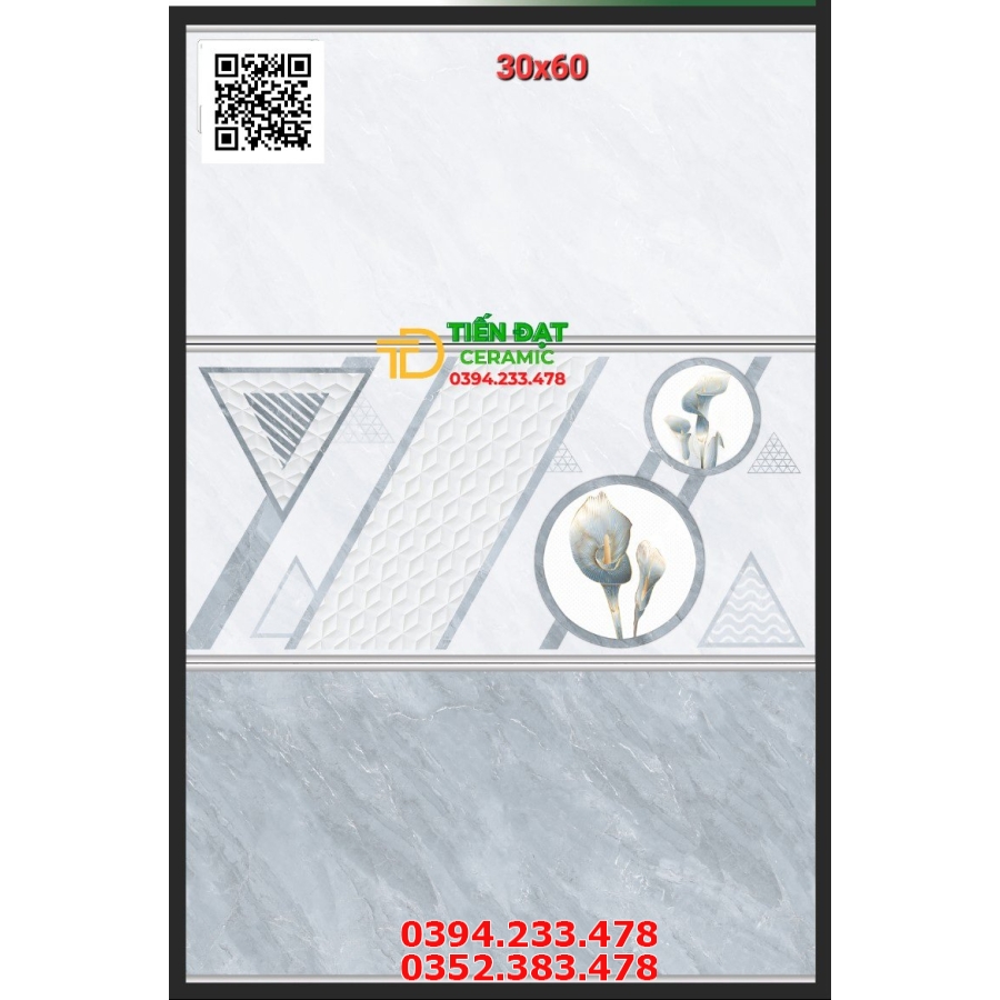 Gạch Bóng Kính 30x60 Ốp Tường Giá Rẻ Miền Nam