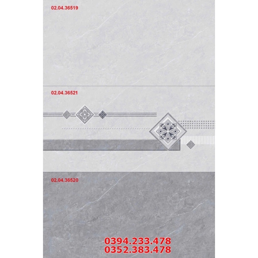 Gạch Bóng Kính 30x60 Vân Xám Nhạt Xả Kho Giá Rẻ