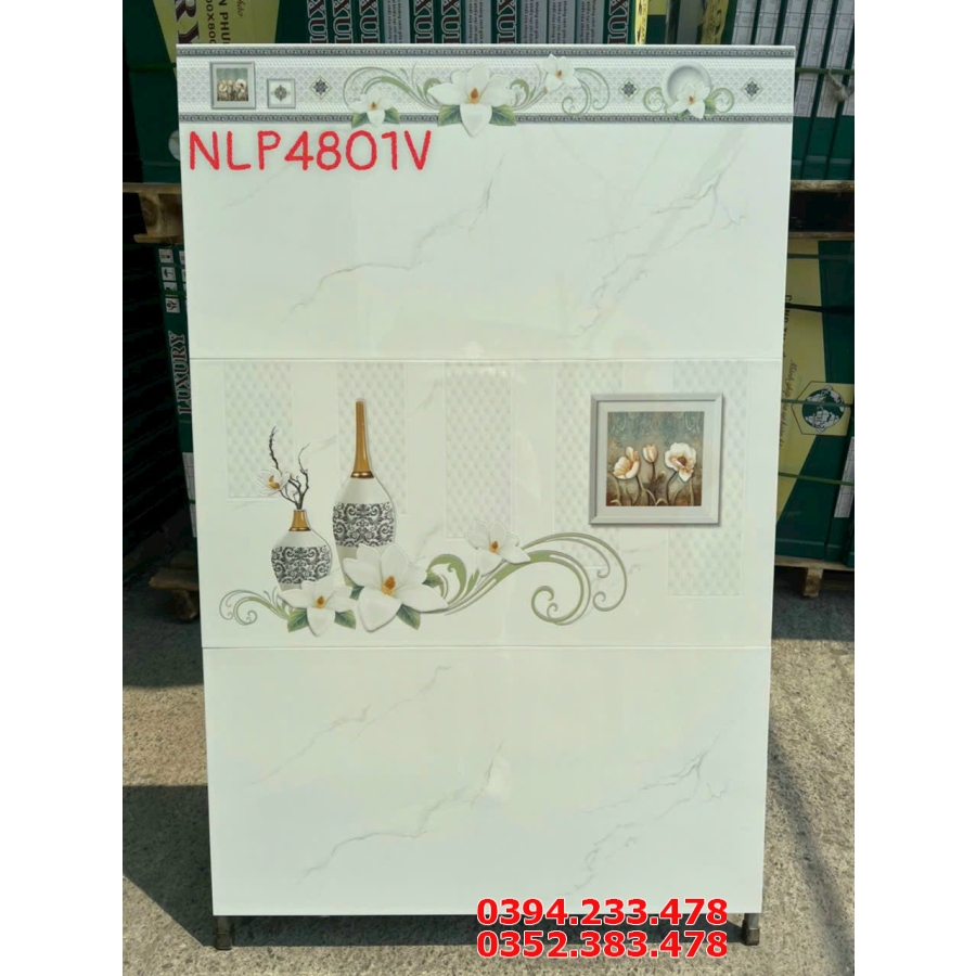 Kho Gạch Ốp Tường 40x80 Vân Xám Bộ Đậm Nhạt