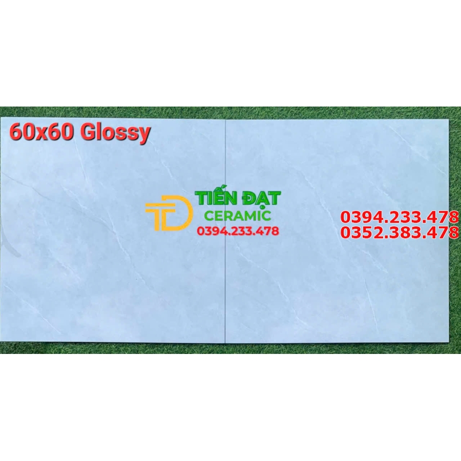 Gạch Lát Nền Phòng Khách 60x60 Xám Đá Xả Kho Giá Rẻ