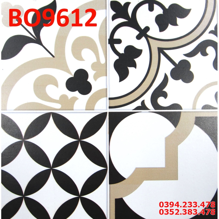 Gạch Bông Trang Trí Quán Bar 30x30 Giá Rẻ
