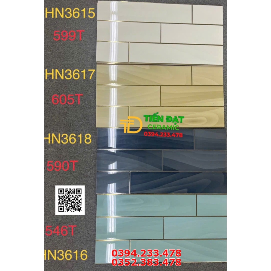 Gạch Nhập Khẩu TQ 30x60 Ốp Lát Nhũ Vàng