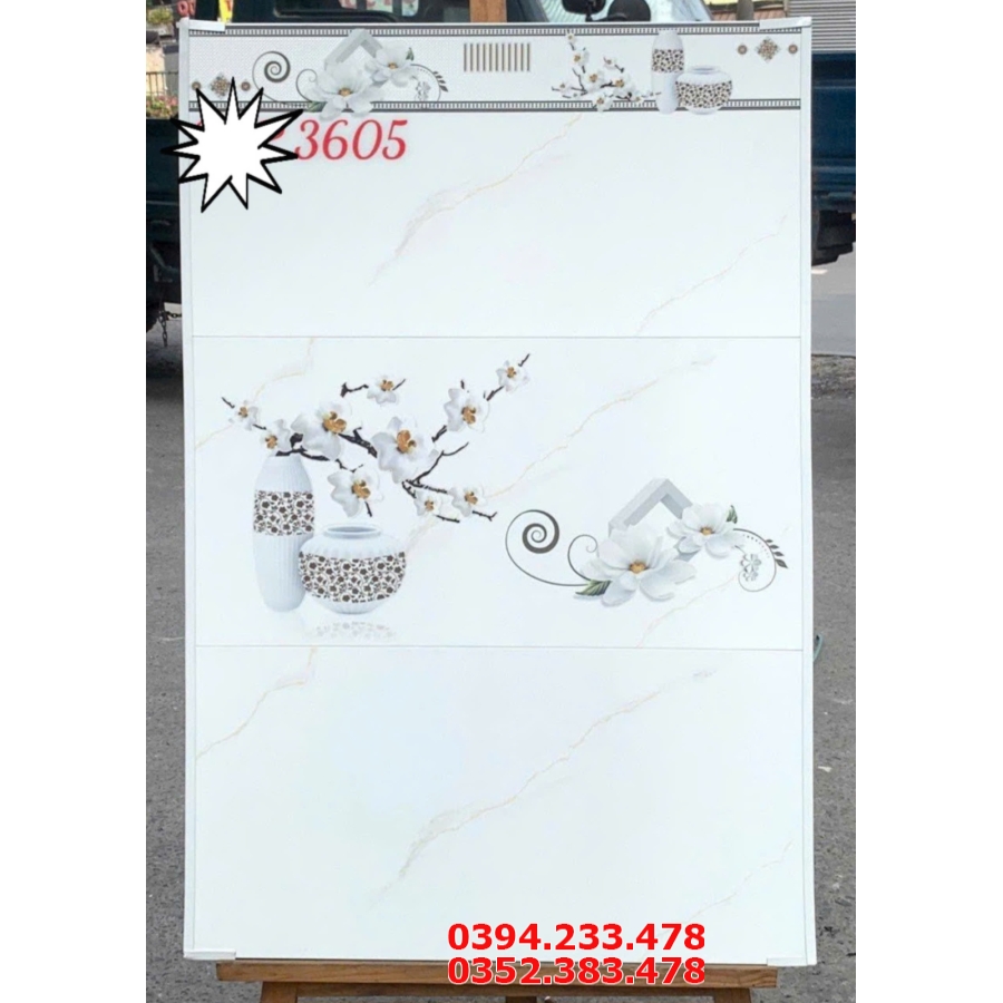 Gạch Cao CẤp 240x60 Trắng Vân Khói Giá Rẻ