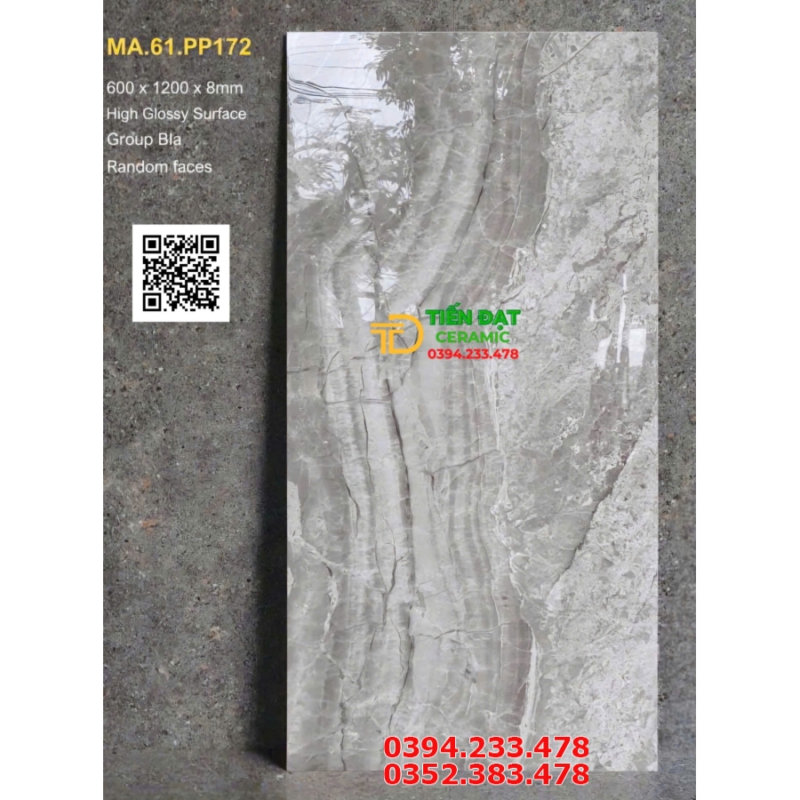 Gạch Ốp Tường Khổ Lớn 60x120 Mẫu Mới Nhất 