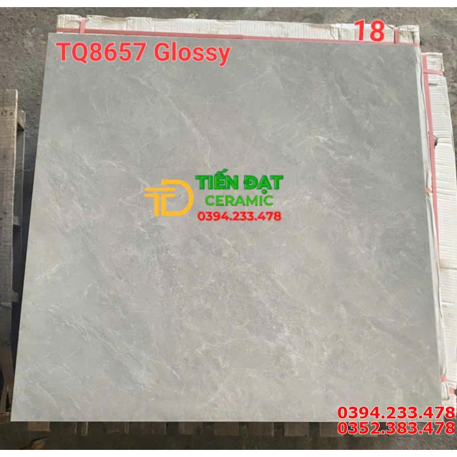 Gạch Cao Cấp 80x80 Vân Đá Xám Trung Quốc