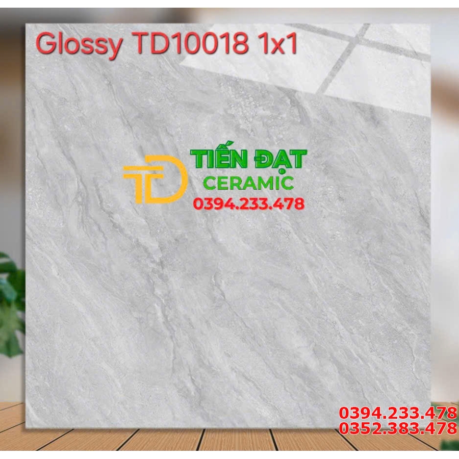 Gạch Cao Cấp Lát Phòng Khách 100x100 Vân Giả Đá