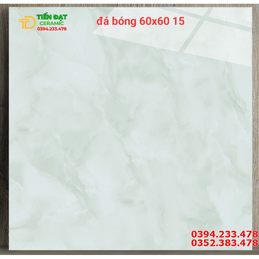 Gạch Cao Cấp Lát Phòng Khách 60x60 Vân Xanh 