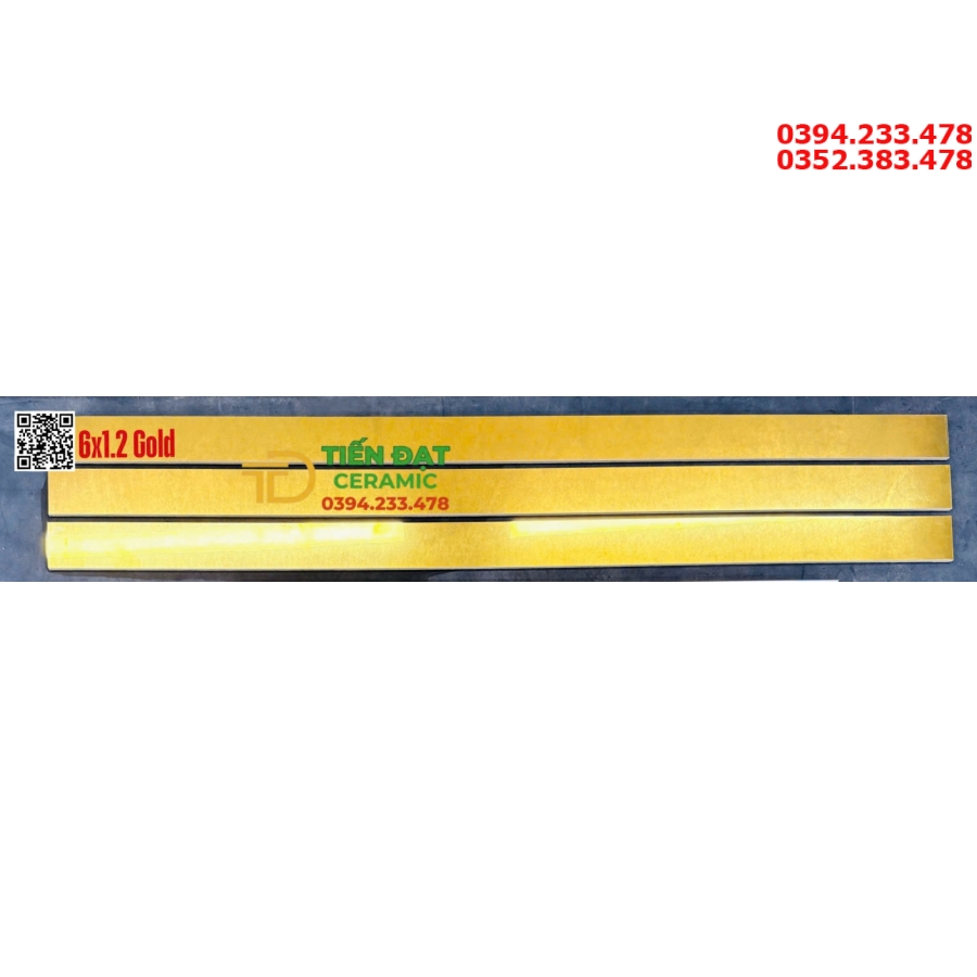 Gạch Chỉ Vàng Lớn 6x120 Trang Trí Phòng Khách Cao Cấp