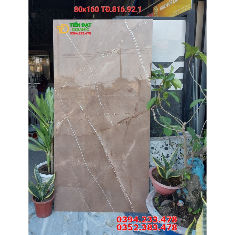 Gạch Đá Bóng Kiếng 80x160 Nhập Khẩu Ấn Độ 