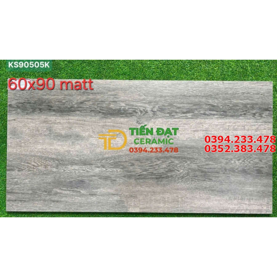 Gạch Đá Granite 60x90 Vân Trắng Xám Lát Phòng Ngủ