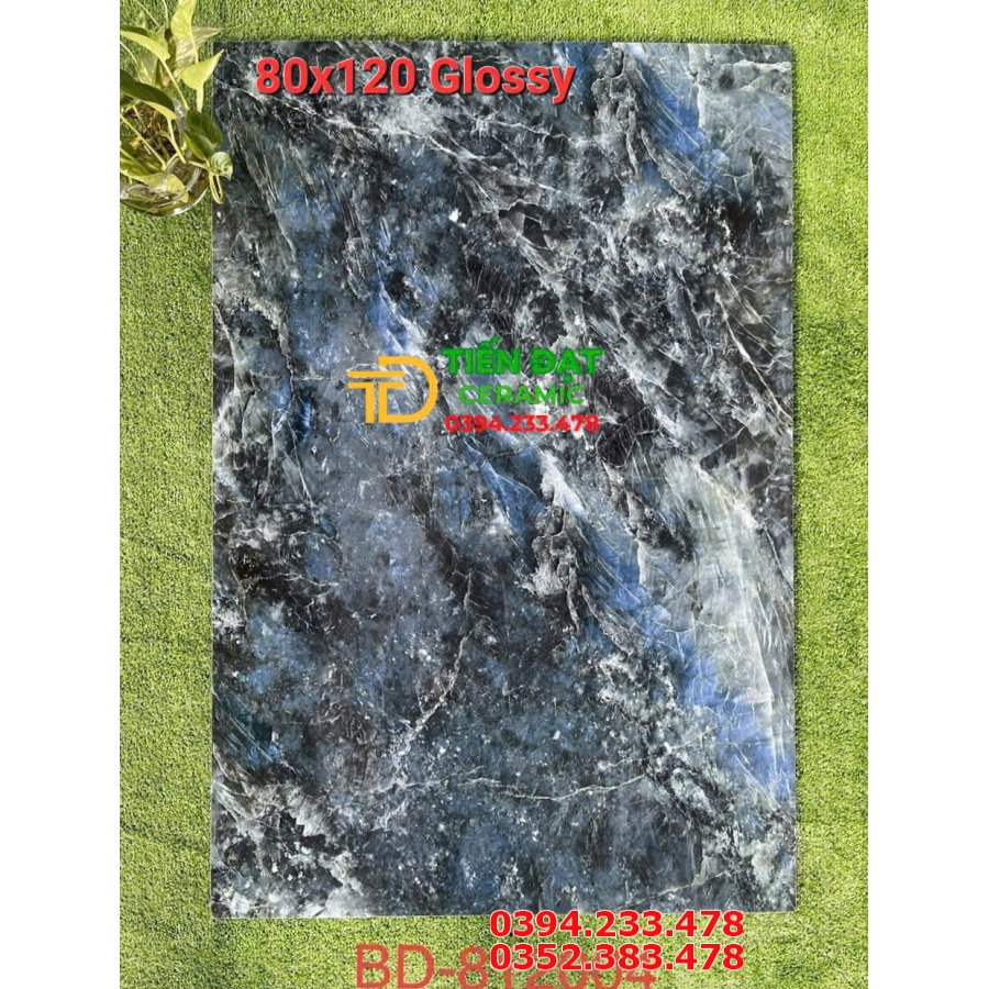 Gạch Đá Khổ Lớn Tasa 80x120 Ốp Mặt Tiền Vân Đá Trắng