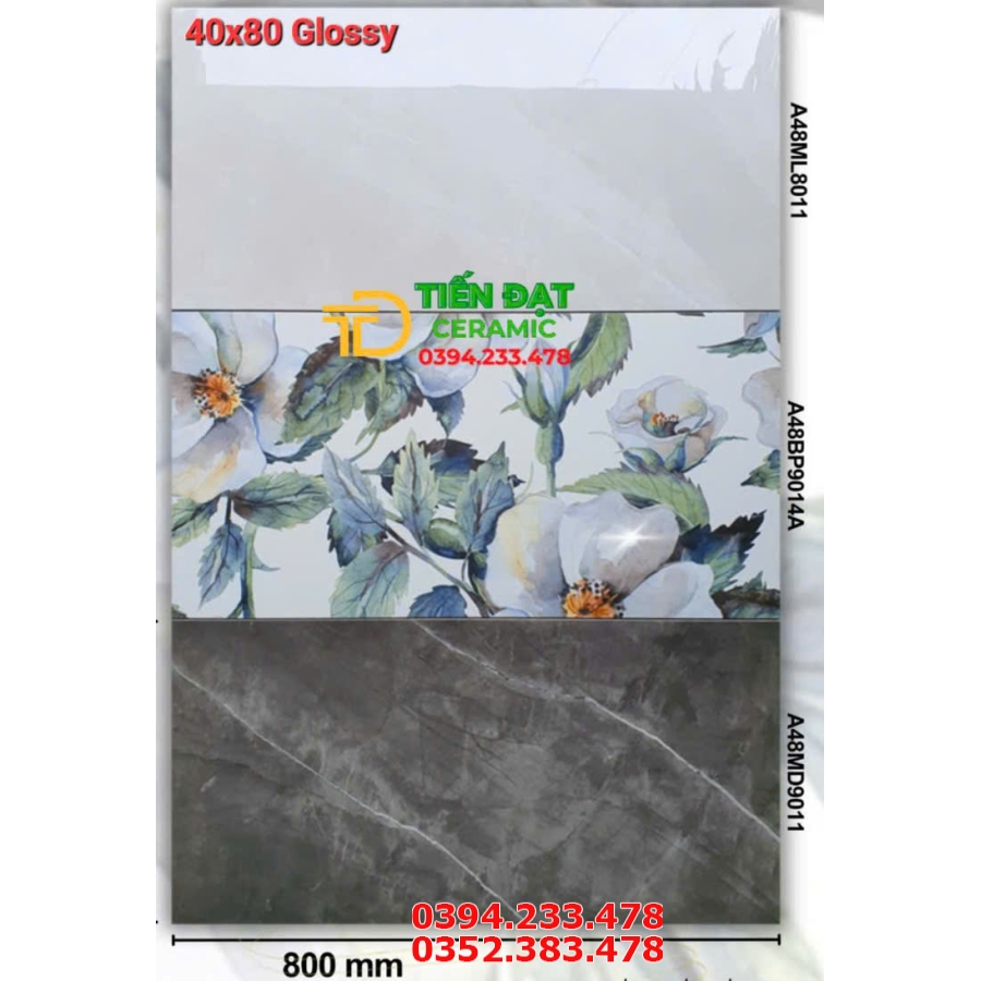 Gạch Đá Ốp Tường 40x80 Apodio Vân Xám Hoa Văn Mới Nhất