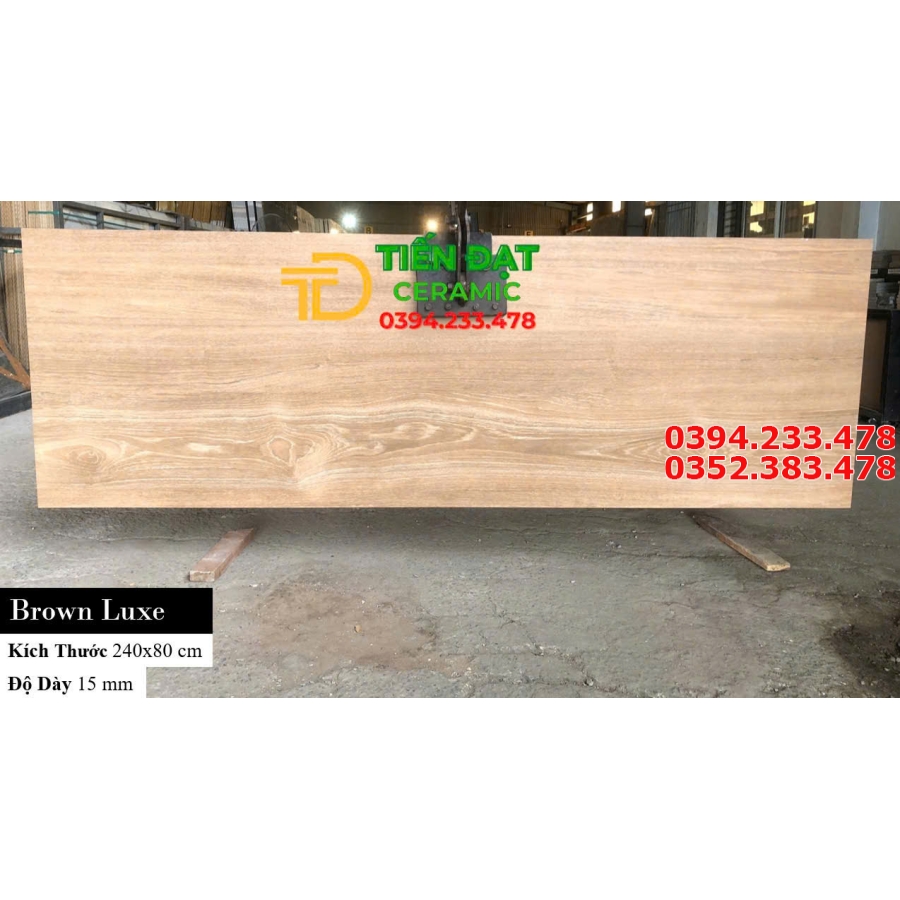 Gạch Đá Vân Gỗ 80x240 Cao Cấp Mẫu Mới Nhất