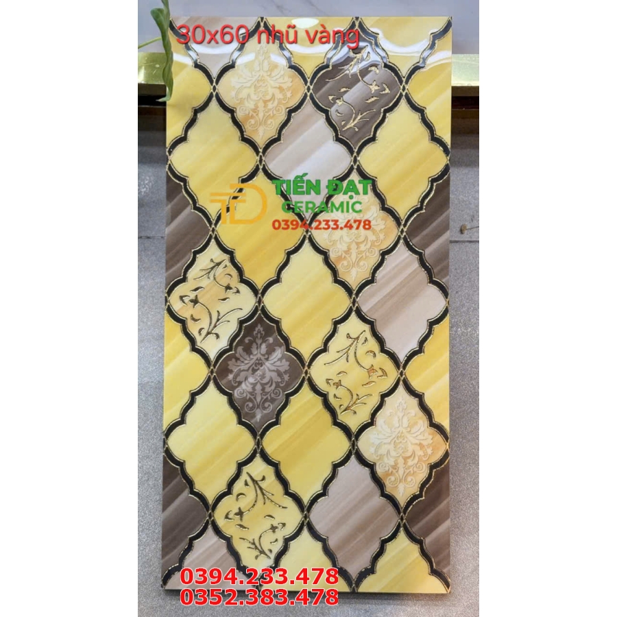 Gạch Khắc Kim 30x60 Ốp Trang Trí Quán bar karaoke