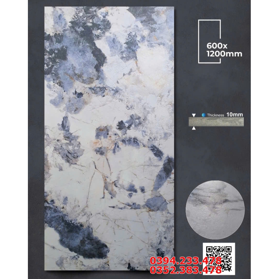 Gạch Khổ Lớn Apodio 60x120 Đá Mờ Hiệu Ứng Rải Hạt