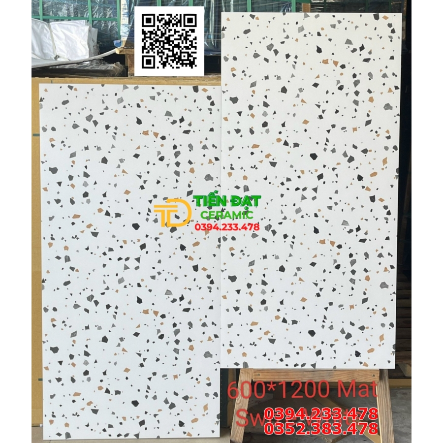 Gạch Khổ Lớn Giả Đá Hoa Cương 60x120 Lát Biệt Thự Rẻ Đẹp