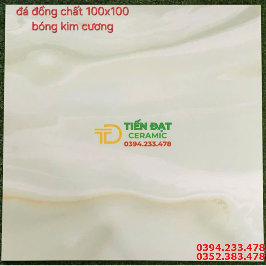 Gạch Khổ Lớn Granite 100x100 TQ Vân Xanh Ngọc Đá Thạch anh