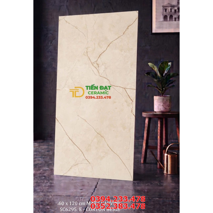 Gạch Lát Nền 60x120 Khổ Lớn Ấn Độ Giá Rẻ Miền Nam
