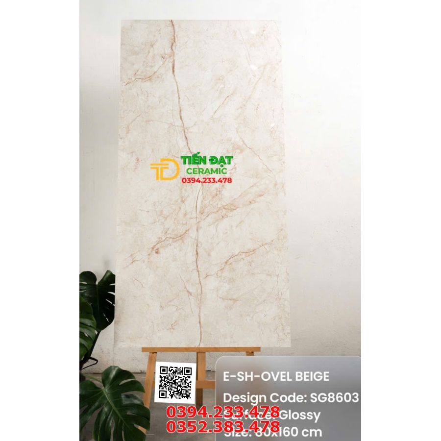 Gạch Lát Nền 80x160 Vân Vàng Ấn Độ Mẫu Mới