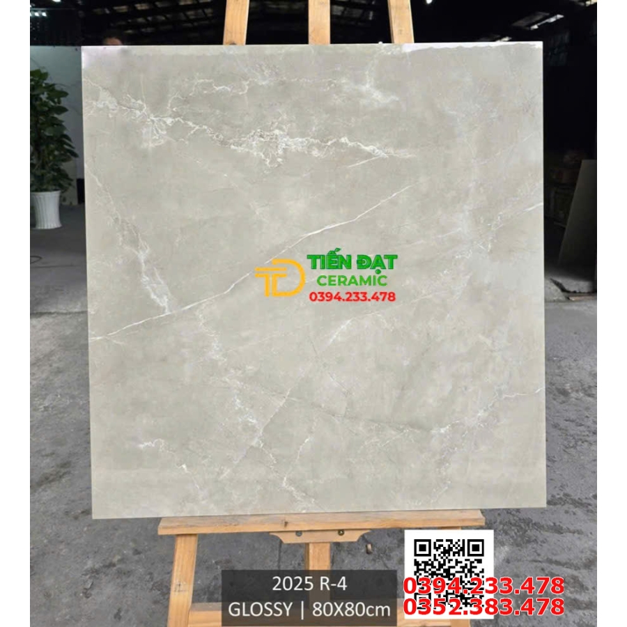 Gạch Lát Nền 80x80 Đá Bóng Kiếng Kim Cương india