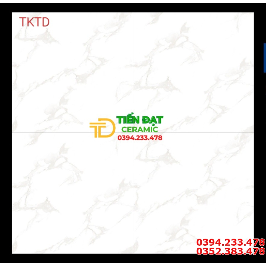 Gạch Lát Nền Cao Cấp 100x100 Trắng Vân Đẹp Rẻ