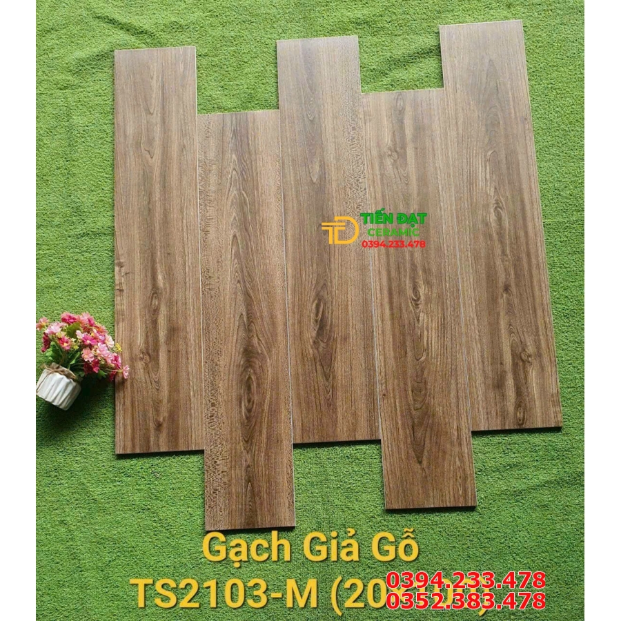 Gạch Lát Nền Giả Gỗ 20x100 Đá Grnite Cao cấp