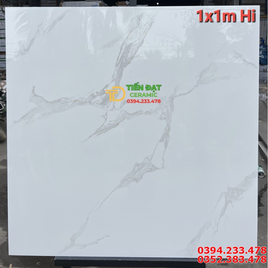 Đá Đồng Chất 100x100 Đen Xám Giả Đá Mẫu Mới