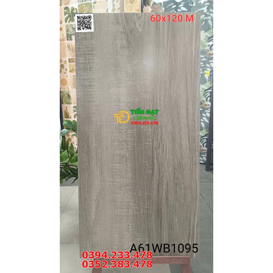 Gạch Lát Nền Phòng Ngủ 60x120 Apodio Mờ Mịn Mẫu Mới