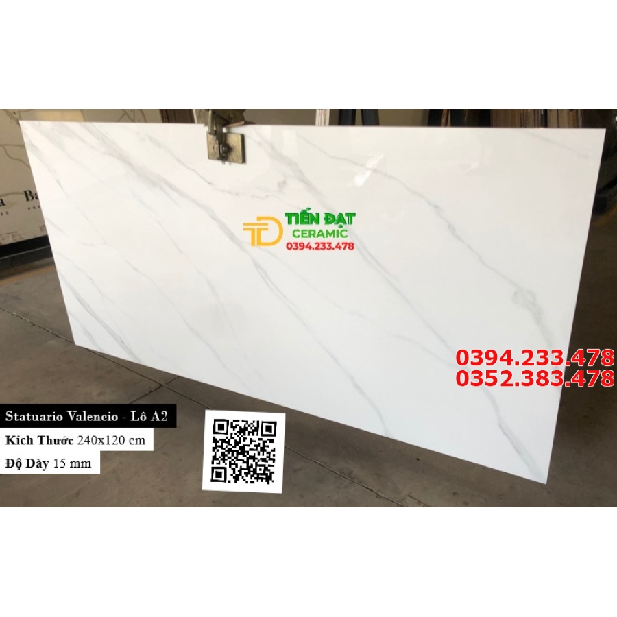 Gạch Lát Sàn Khổ Lớn 120x240 Bóng Kiếng Cao Cấp 