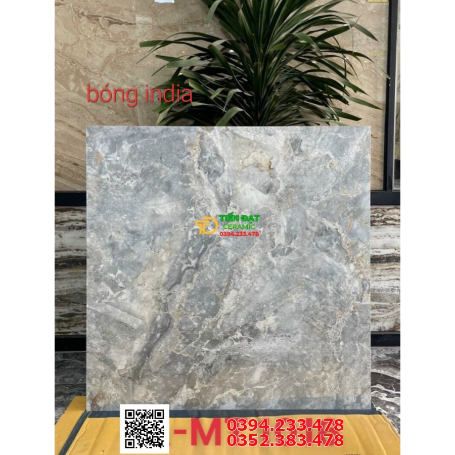 Gạch Nhập Khẩu 100x100 Bóng Kiếng Vân Đá Mẫu Mới