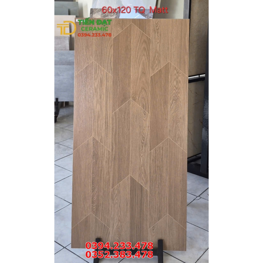 Gạch Nhập Khẩu 60x120 Vân Gỗ Mờ Matt Ốp Lát