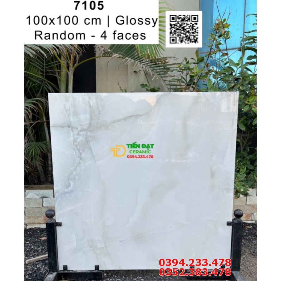 Gạch Nhập Khẩu india100x100 Bóng Kiếng Cao Cấp