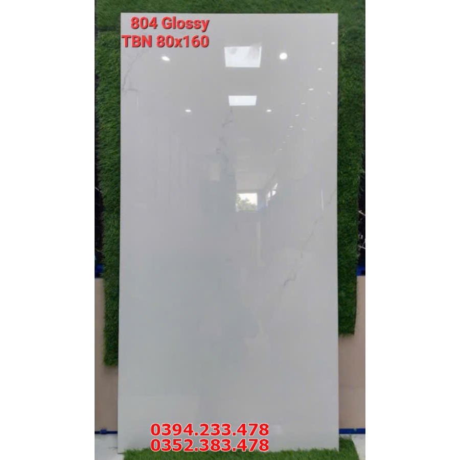 Gạch Nhập Khẩu Tây Ban Nha 80x160 Trắng Vân Kim Cương