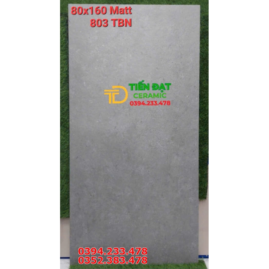 Gạch Nhập Khẩu TBN 80x160 Đá Mờ Cao Cấp Mẫu Mới