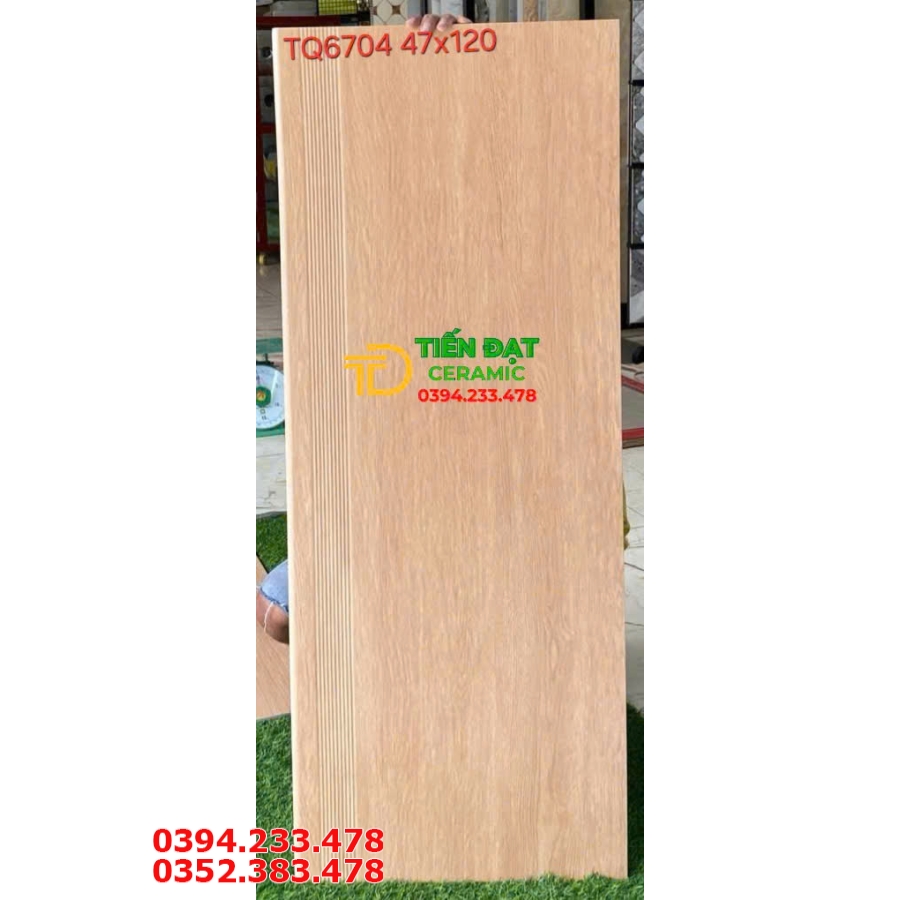 Gạch Nhập Khẩu TQ Giả Gỗ 47x120 Ốp Lát cầu Thang