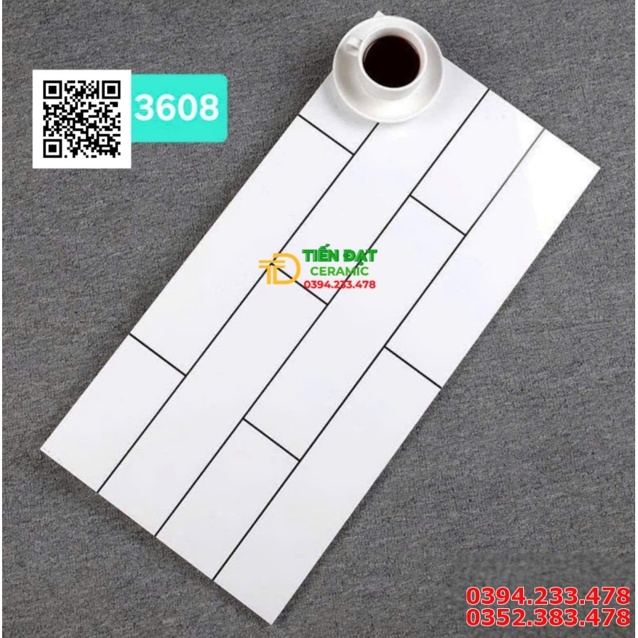 Gạch Nhập Khẩu Trung Quốc 30x60 Bóng Kính 