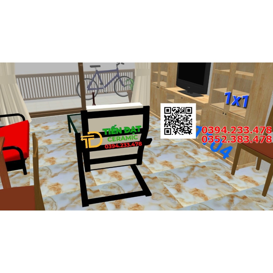 Tổng Kho Gạch TQ Nhũ Vàng 100x100 Tại Phú Quốc 