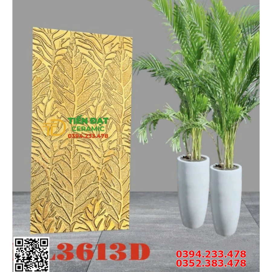 Gạch Trung Quốc 30x60 Ốp Lát Trang Trí Khắc Kim