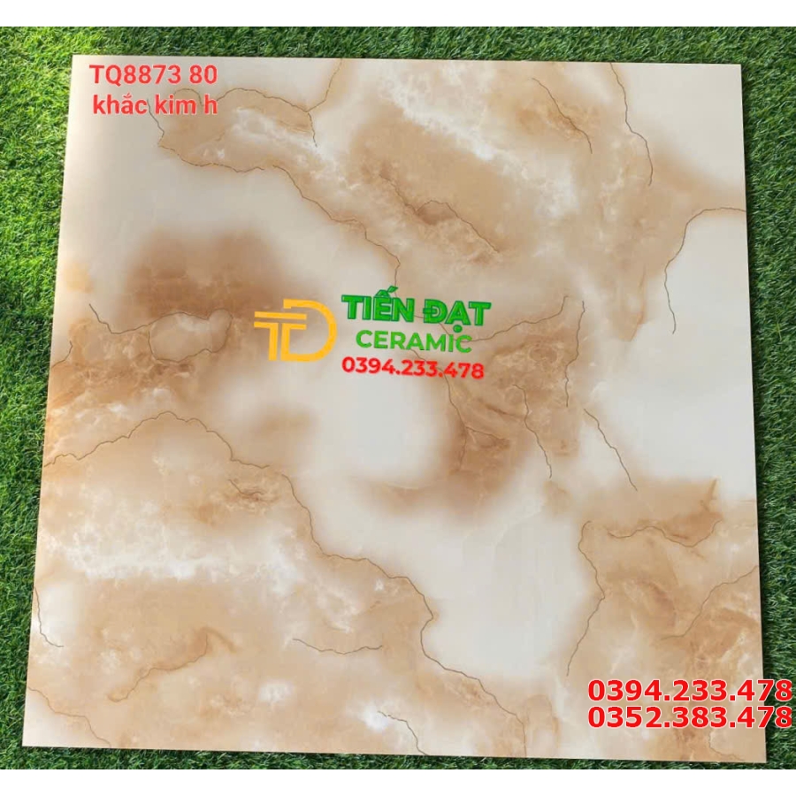 Gạch Nhũ Vàng TQ 80x80 Lát Nền Giá Tốt Tại Phú Nhuận