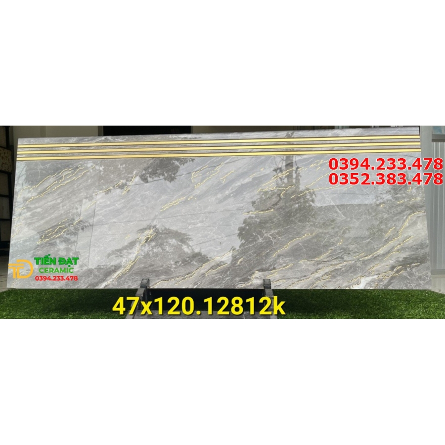 Đá Đồng Chất Lát Cầu Thang 47x120 Khắc kim 